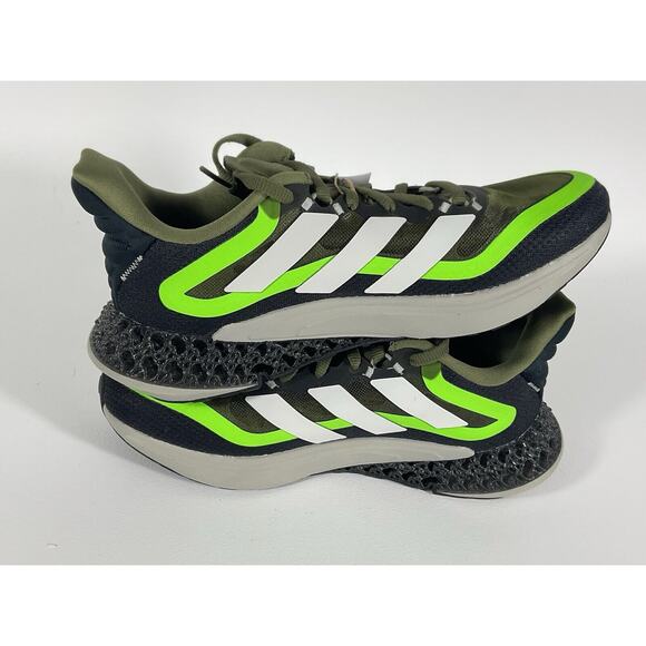 Adidas Mens 4DFWD Pulse 2 J Running Size 6 Black/ Green GZ4928 - Picture 8 of 9